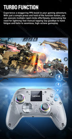 Lenovo X01 1.44inch Smart Screen Wireless Controller 3 Modes for Switch PS4 IOS Android PC TV Programmable Back-Button Gamepad