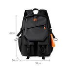 Luxury Men's 15.6-inch Laptop Backpack - High-Capacity Waterproof Travel & School Backpack