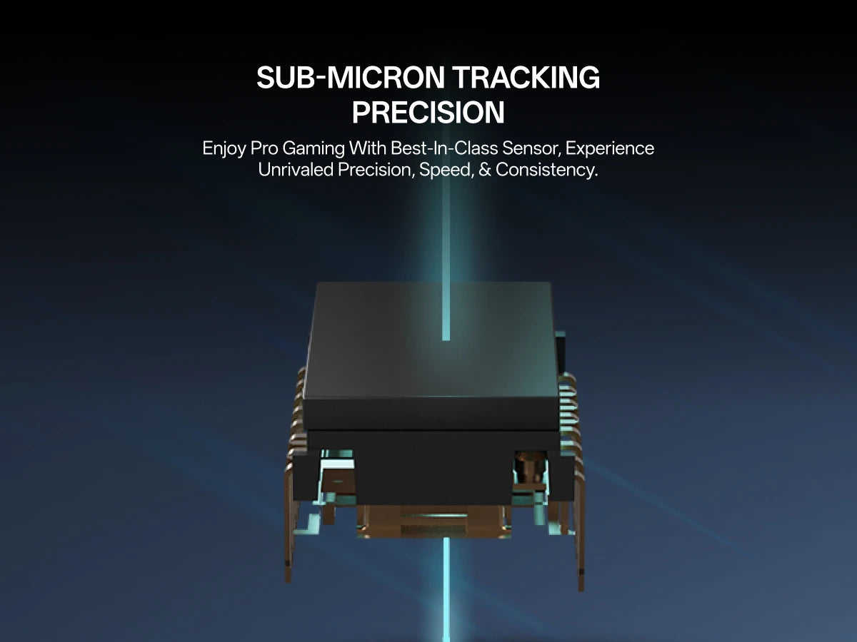 Rapoo VT3Pro GEN-1 Wireless Gaming Mouse – 59g Lightweight, 8KHz Polling Rate, 26,000 DPI, 9 Programmable Buttons