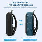 Tigernu Men's 15.6-17 Inch Laptop Backpack - Slim Anti-Theft Travel Backpack for School & Business