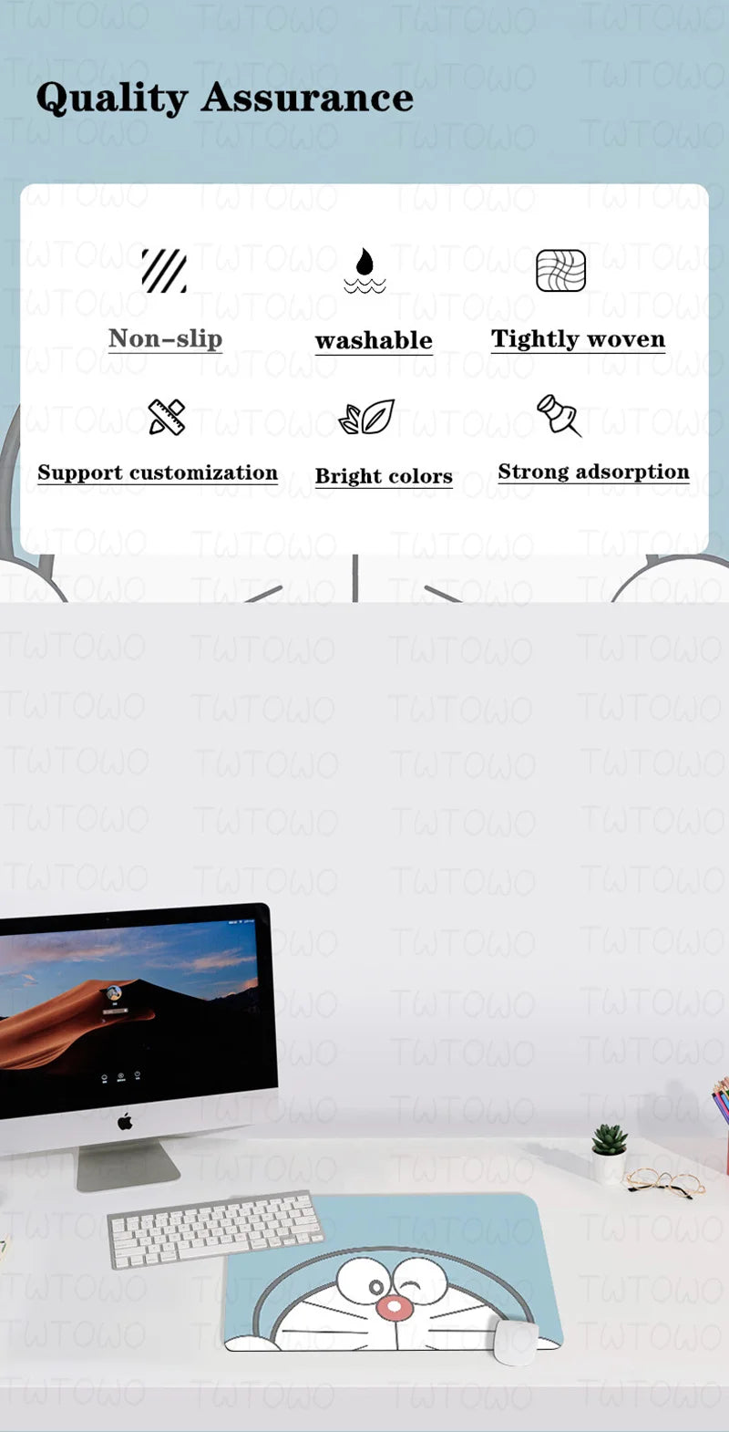 Large Game Mouse Pad 80x30cm CS GO Gaming Counter Strike Mousepad Non-Skid Locking Edge Keyboard Desk Mat Computer Pad