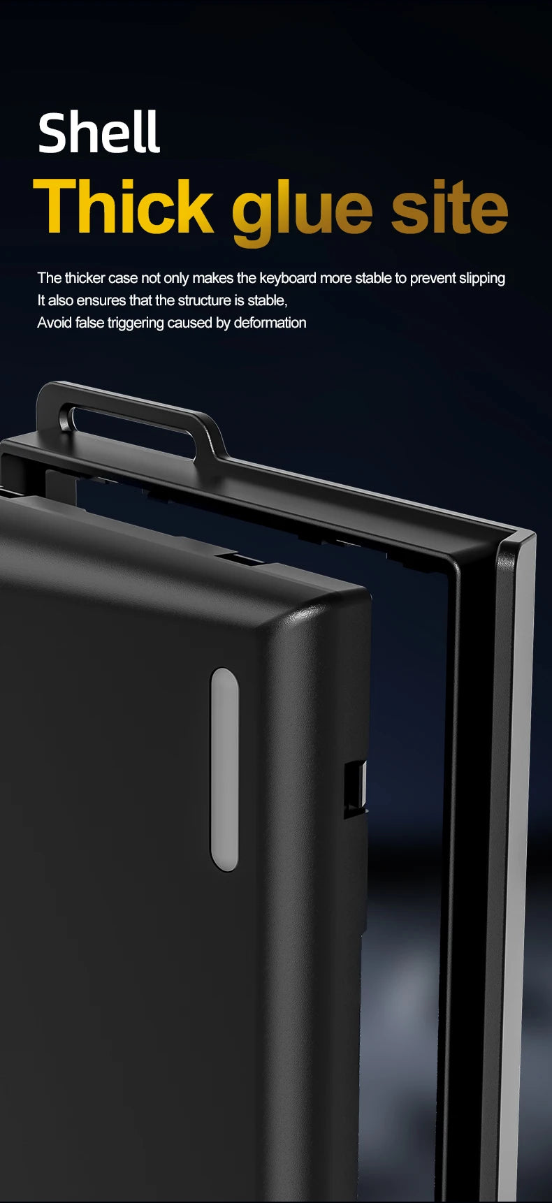 ATTACK SHARK X68HE Magnetic Mechanical Keyboard – Red Switch, Wired, 0.01mm Rapid Trigger, 8000Hz, SOCD/RS, 0.125ms, 128K Rate