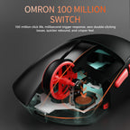 DAREU Dual-Mode Gaming Mouse – 8KHz Polling, 2.4G Wireless & Wired, 35g Lightweight, 30,000 DPI, AIM-750 Sensor