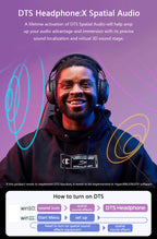 HyperX Cloud III Wired Gaming Headset – DTS Sound, Detachable Mic, USB, PC/PS/Xbox/Switch