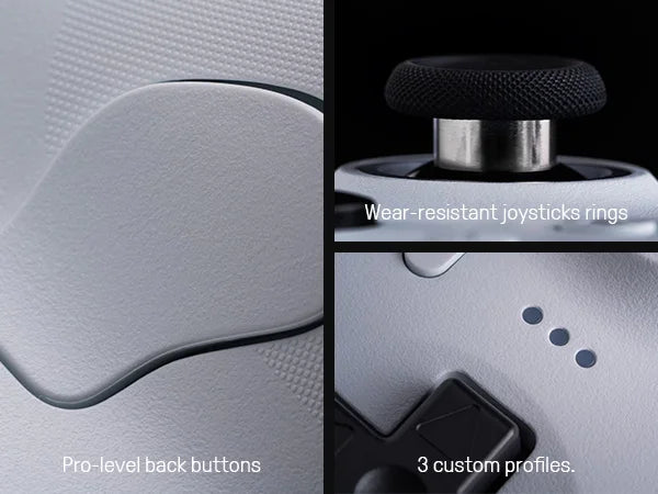 8BitDo Ultimate 2 Wireless Controller, Bluetooth/USB/2.4G Gamepad withTMR Joysticks、Charging Dock for PC,Windows 10,11, Android