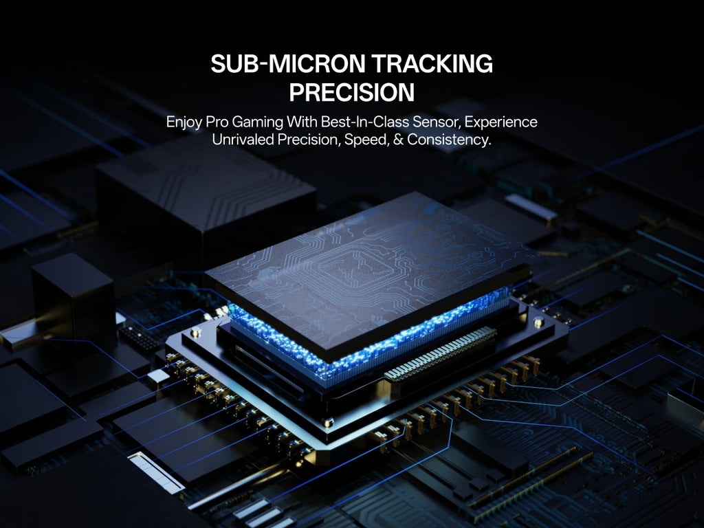 Rapoo VT3Pro GEN-1 Wireless Gaming Mouse – 59g Lightweight, 8KHz Polling Rate, 26,000 DPI, 9 Programmable Buttons