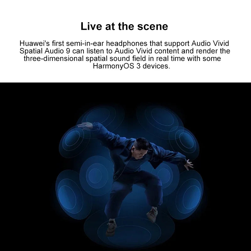 Huawei FreeBuds 5 TWS Wireless Bluetooth 5.2 Earphones | Hi-Fi LDAC Headset with Active Noise Reduction & IP54 Rating