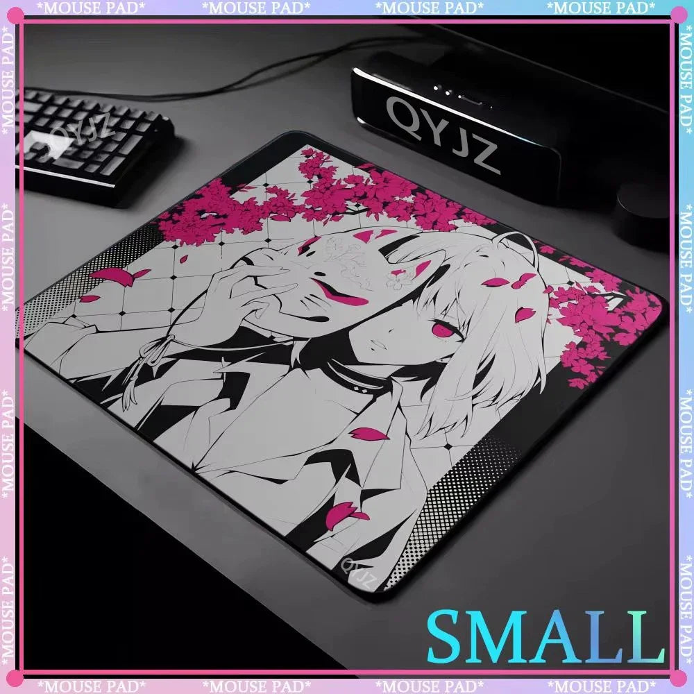 Wraith Cosmic Rubber V2 Small XS MousePad High Quality Non-slip Anime Girl Game Keyboard Pad Desk mat Lock Edge Rubber Mouse Pad