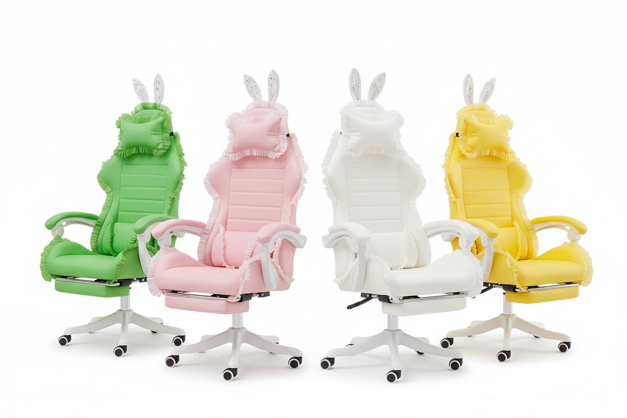 Gaming Chair Color Variants Showcase
