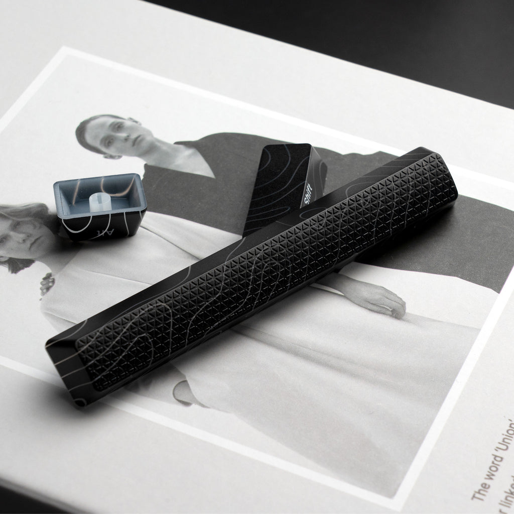 XVX Spider Web Keycaps – OEM Profile, Shine-Through IMD-Tech Keycap Set, 118 Keys, Black Backlight (Keycaps Only)