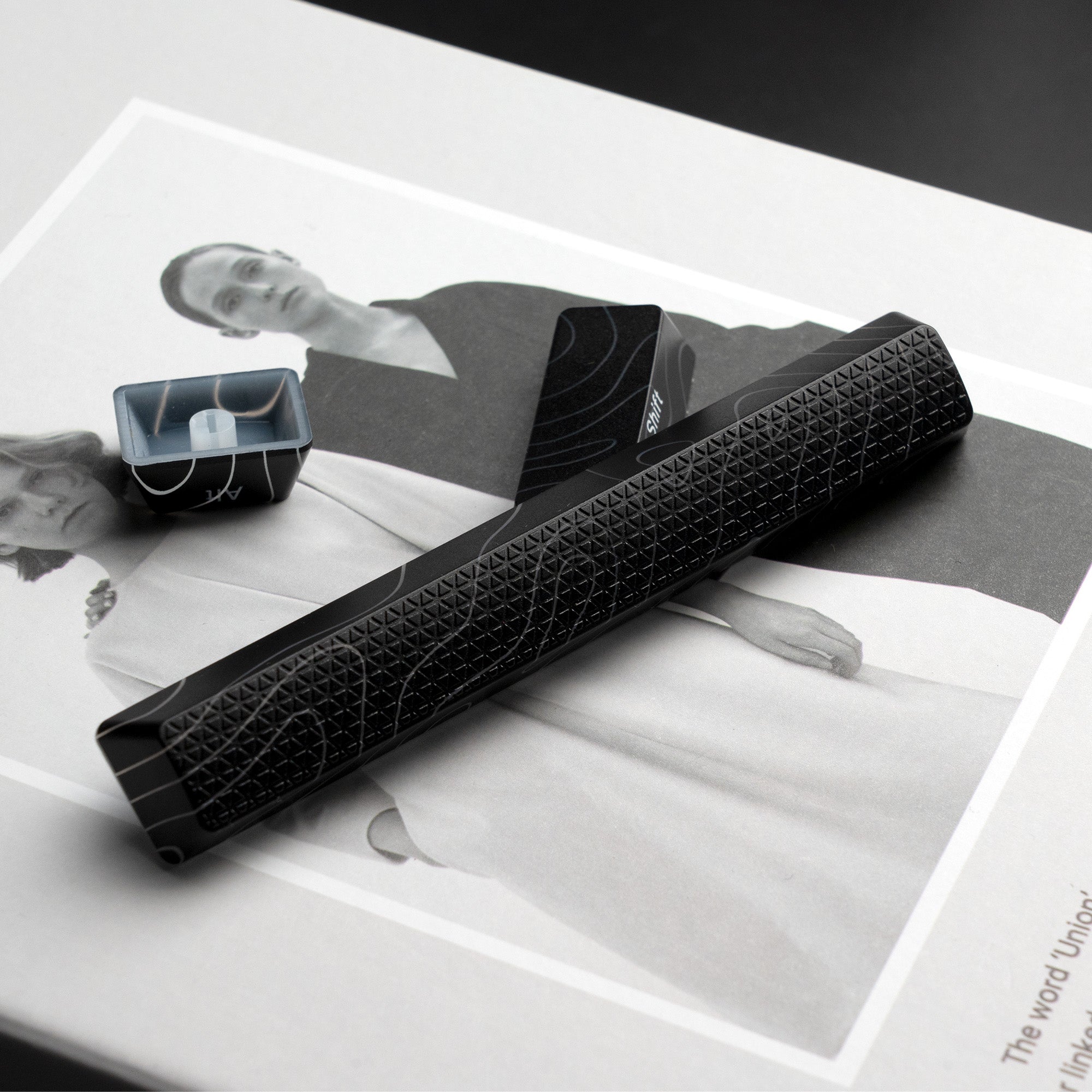 XVX Spider Web Keycaps – OEM Profile, Shine-Through IMD-Tech Keycap Set, 118 Keys, Black Backlight (Keycaps Only)