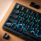XVX Spider Web Keycaps – OEM Profile, Shine-Through IMD-Tech Keycap Set, 118 Keys, Black Backlight (Keycaps Only)
